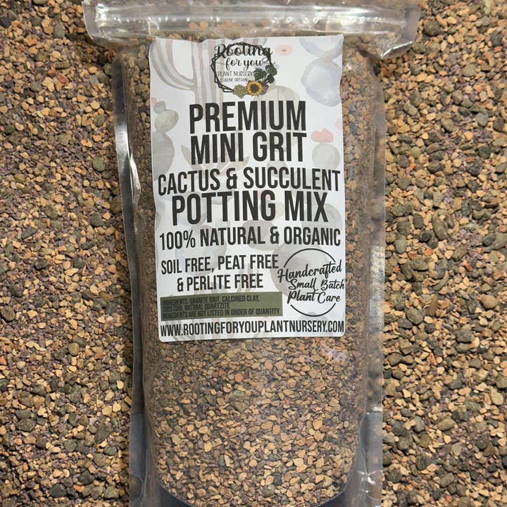 Rooting For You Plant Nursery - Wholesale Planting/Potting Soil - MINI GRIT Cactus & Succulent Premium Potting Mix