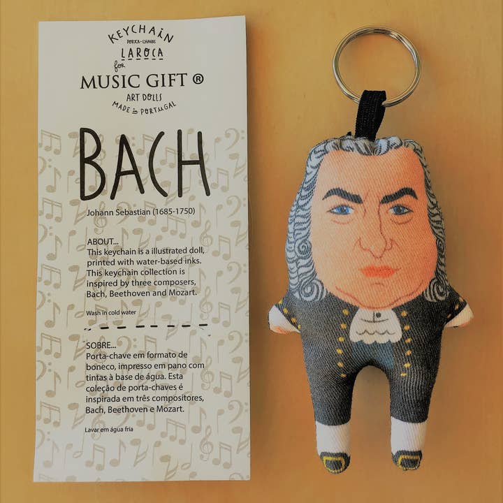 MUSIC GIFT - Wholesale Keychain - Unisex - Keychain | Bach, music2
