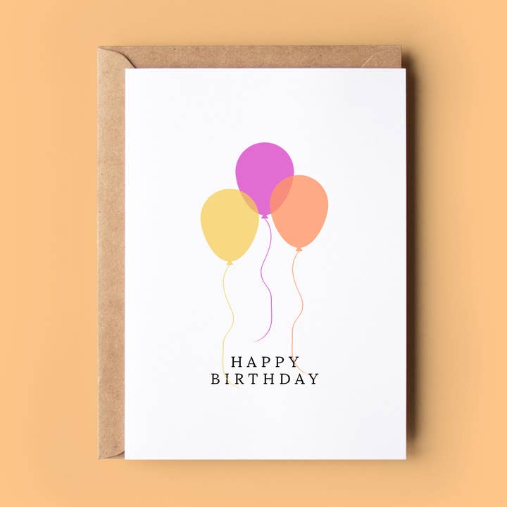 Happy Birthday Birthday cards for wholesale by Wonky Cards