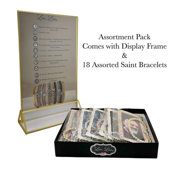 Love, Lisa - Wholesale Prayer beads bracelet - Subliminal Saint 5mm Beaded Stretch Bracelets41