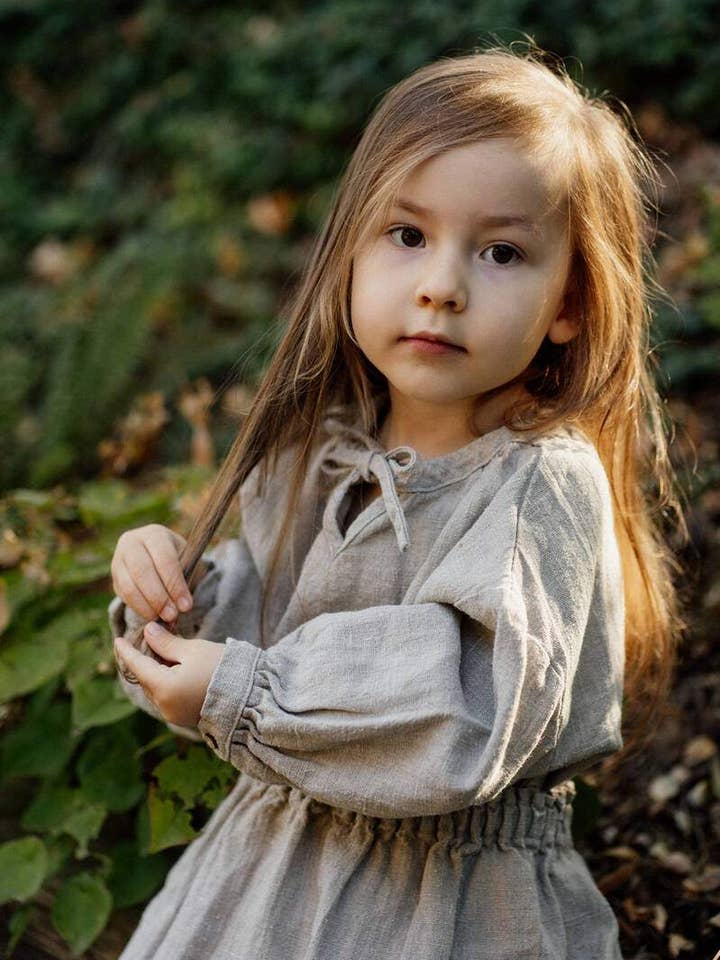 Shirt Ryley met bischopmouwen (UUVE) voor wholesale door La Petite Alice