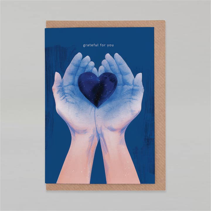 Grato per te | Biglietto di ringraziamento | Biglietto di incoraggiamento per la vendita all'ingrosso da parte di Botanopia - gifts , decor and cards for plant lovers