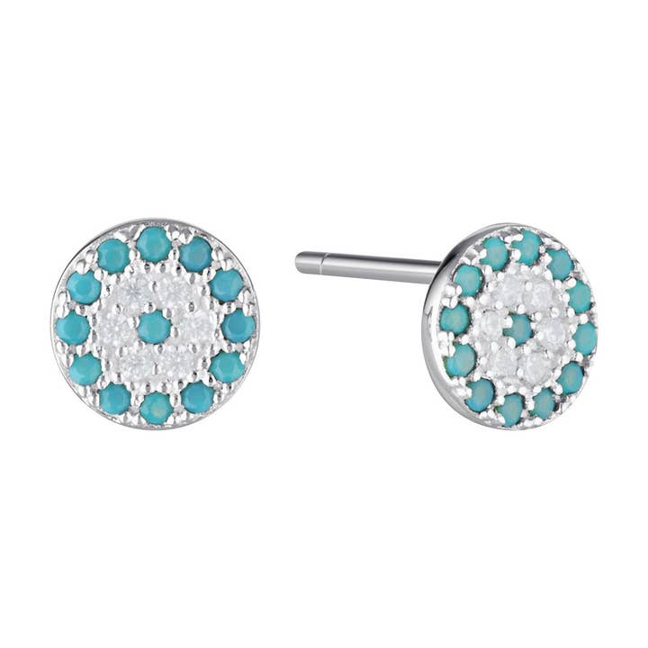 BOWERBIRD JEWELS - Wholesale Stud/post earrings - Evil Eye Stud Earrings