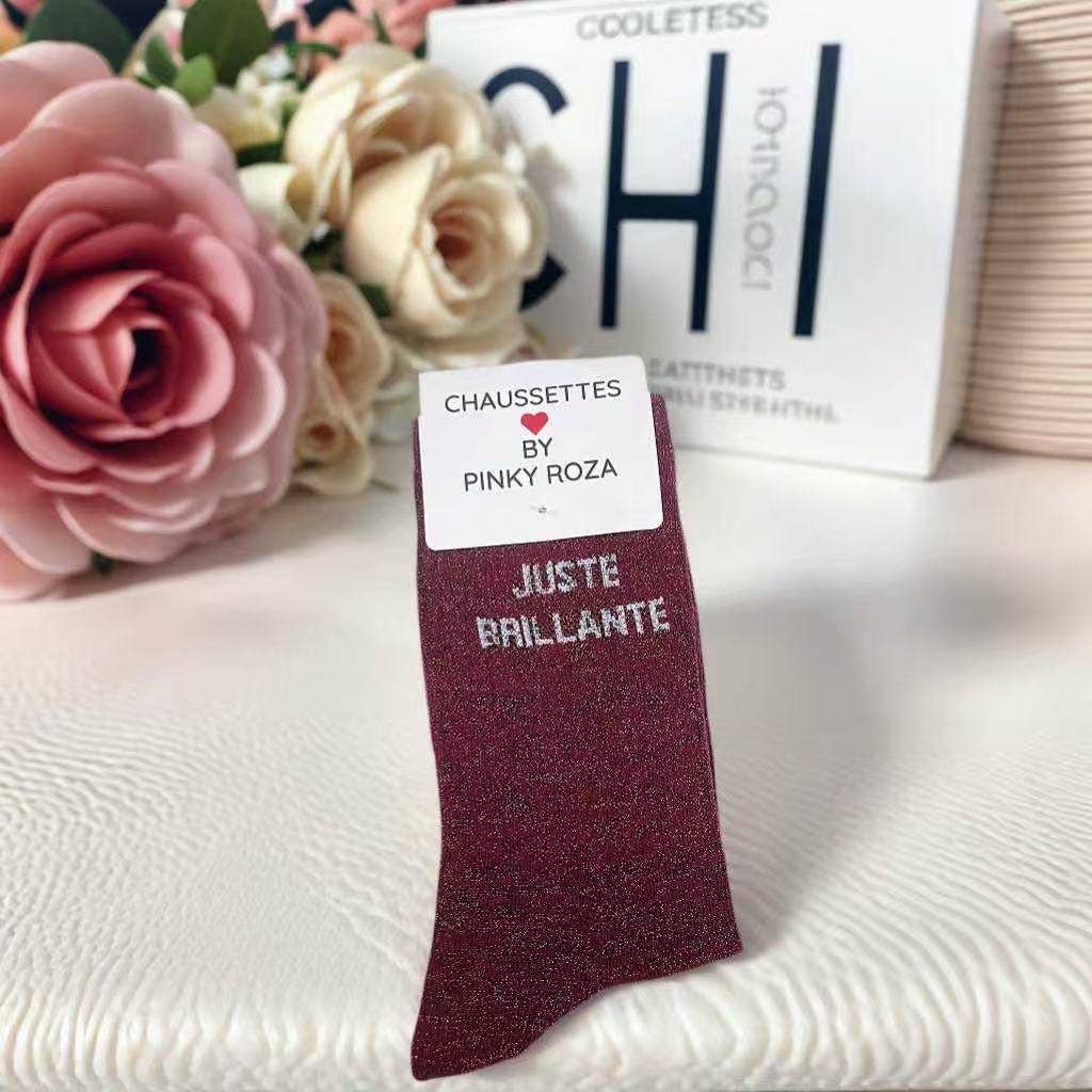 Anais - Wholesale Socks - Women's - high glitter sock23