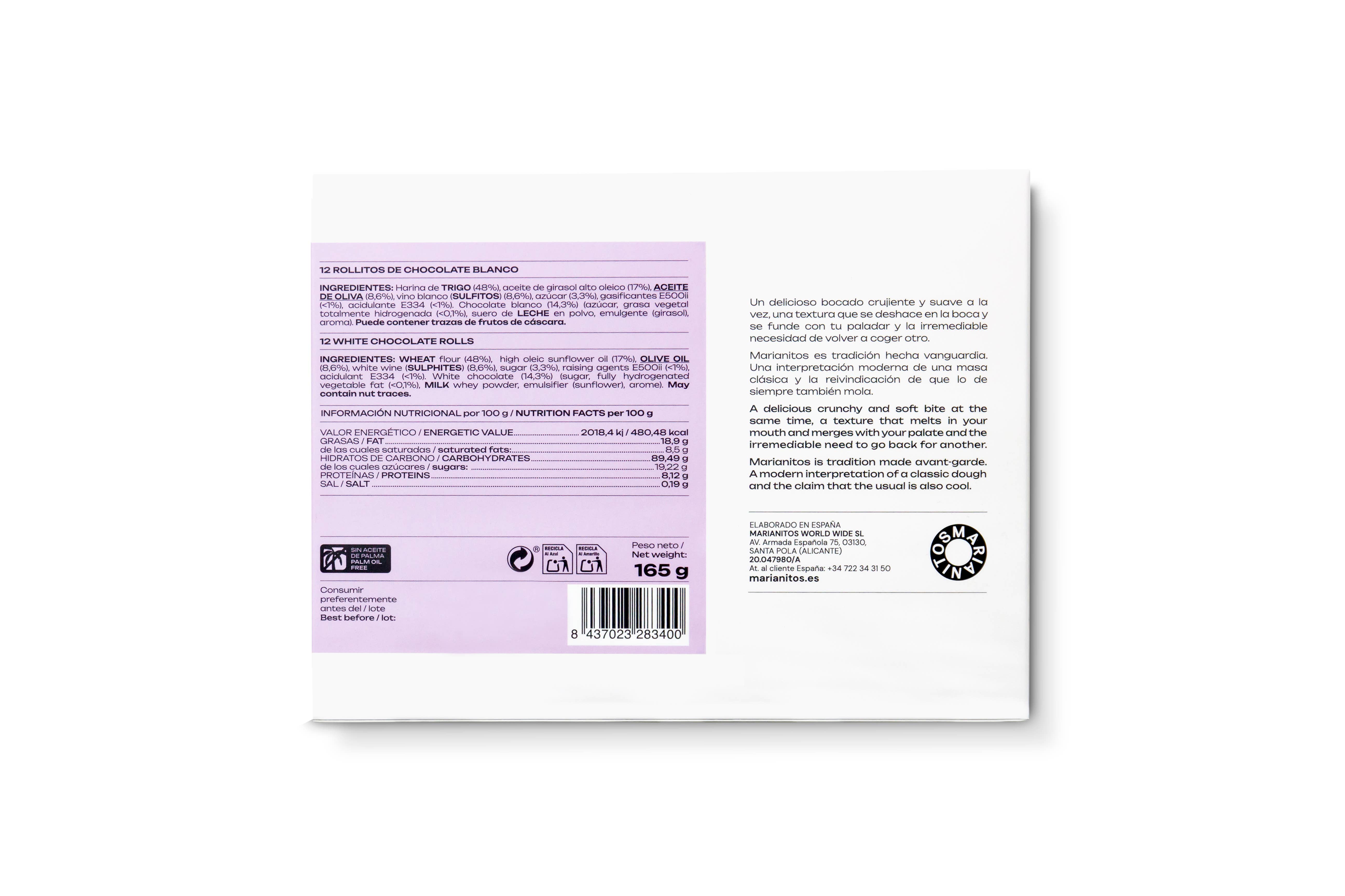 Marianitos - Wholesale Cookie - Marianitos WHITE CHOCOLATE5