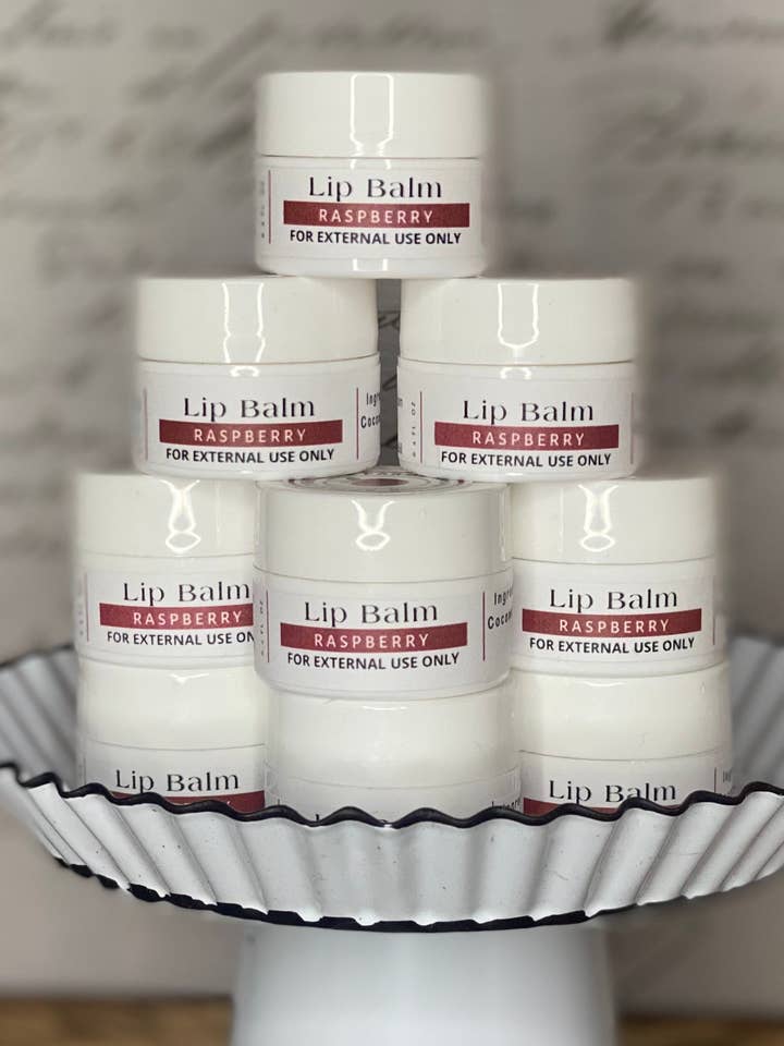 Protetor labial de framboesa por atacado de Apple Tree Acre Farms