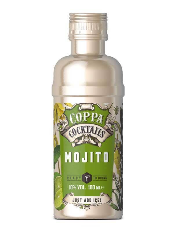 Premium ReadytoDrink Coppa Cocktails Mojito 100ml 10% vol for wholesale by IL GUSTO