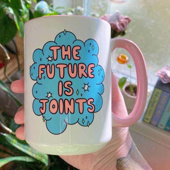 Coffee Mug The Future is Joints for wholesale by Chateau Blanche