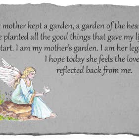 My Mother Planted w/colored Angel 22624 for wholesale by Kay Berry Inc