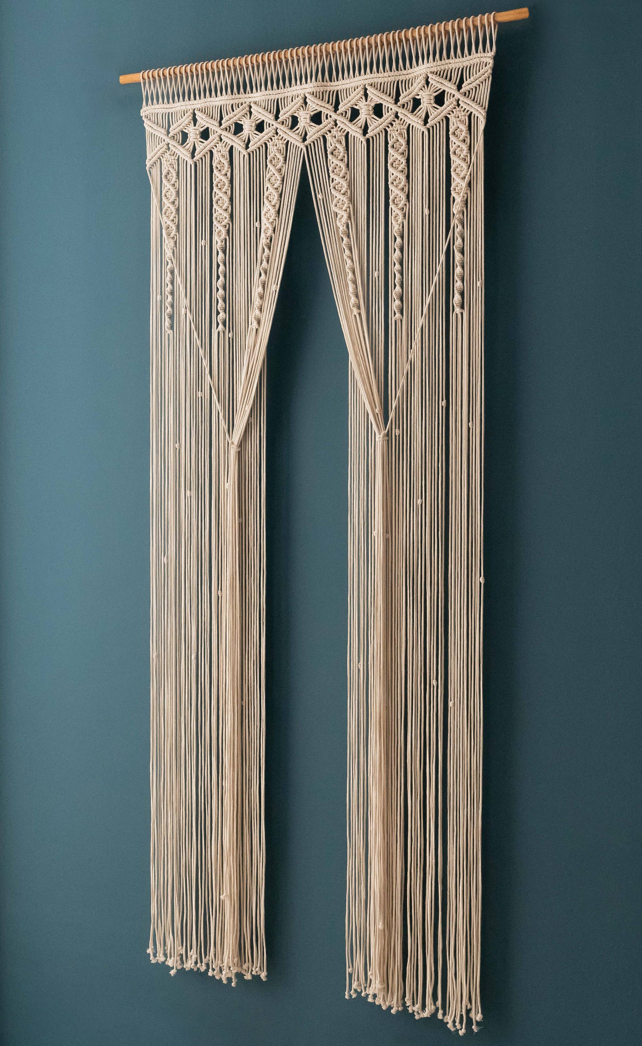 BeanDaikon – wholesale Curtain – Macrame Curtain C0612