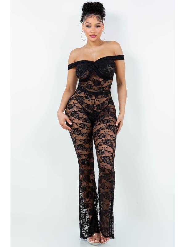 Belita Collection - Wholesale Top & Pant Set (NOT Loungewear) - Women's - Off Sholder W Pants Set