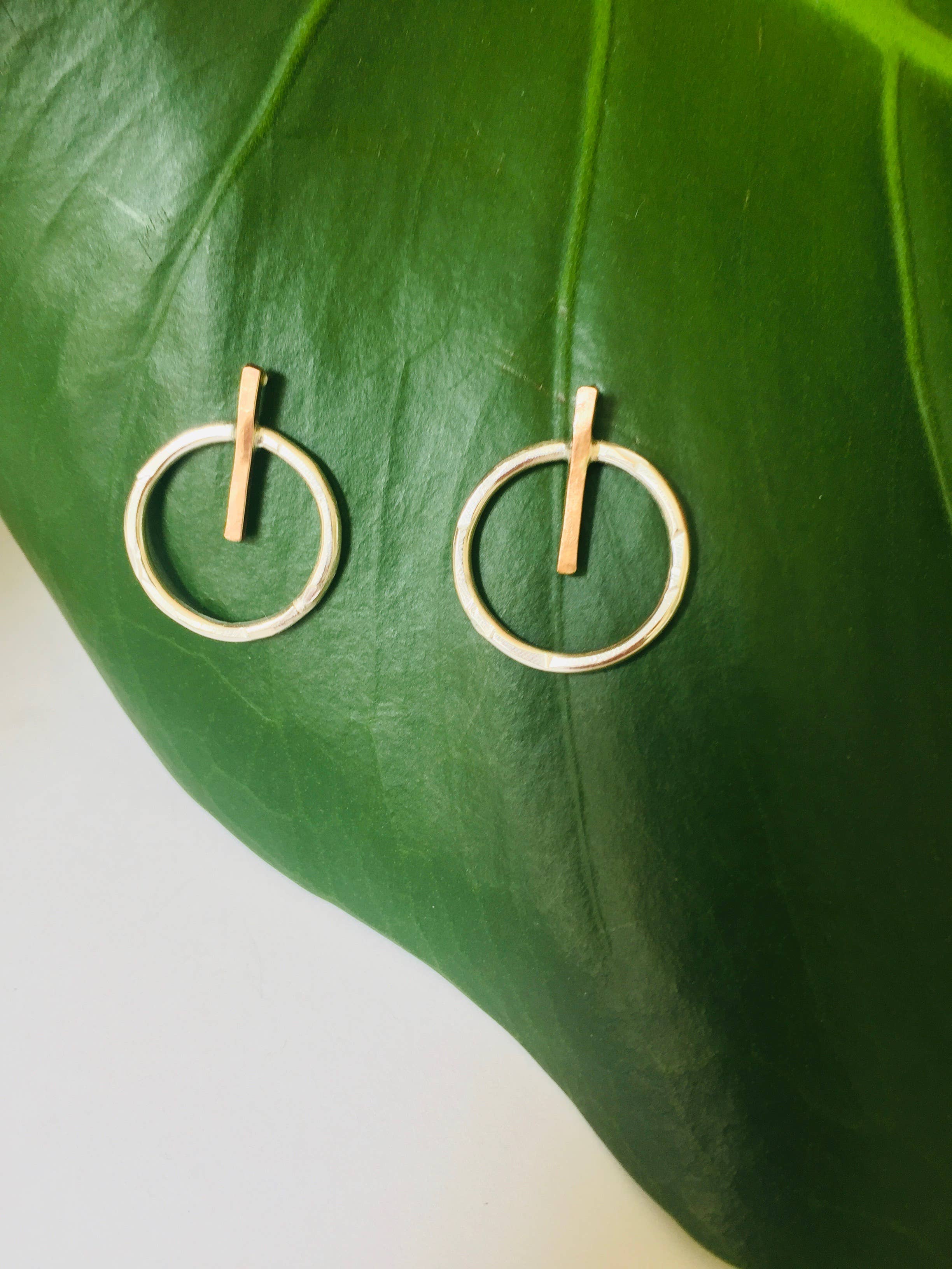 La Soucique Studio Metalsmithing - Wholesale Dangle Earrings - Perelle Power Earrings2