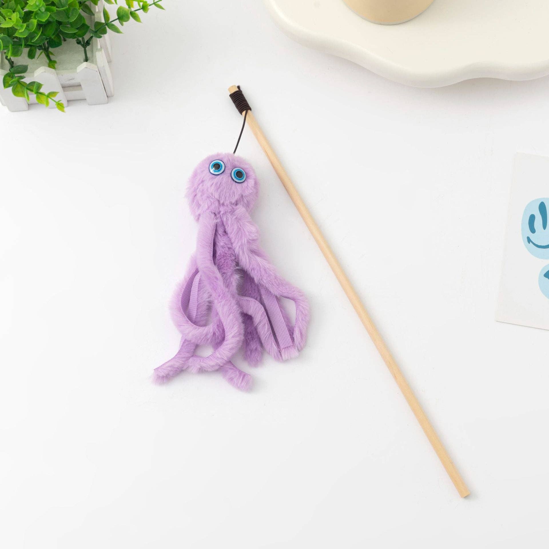 Cheerhunting - Wholesale Pet Toy - Cat - Moo - Octopus Cat Teaser Wand11