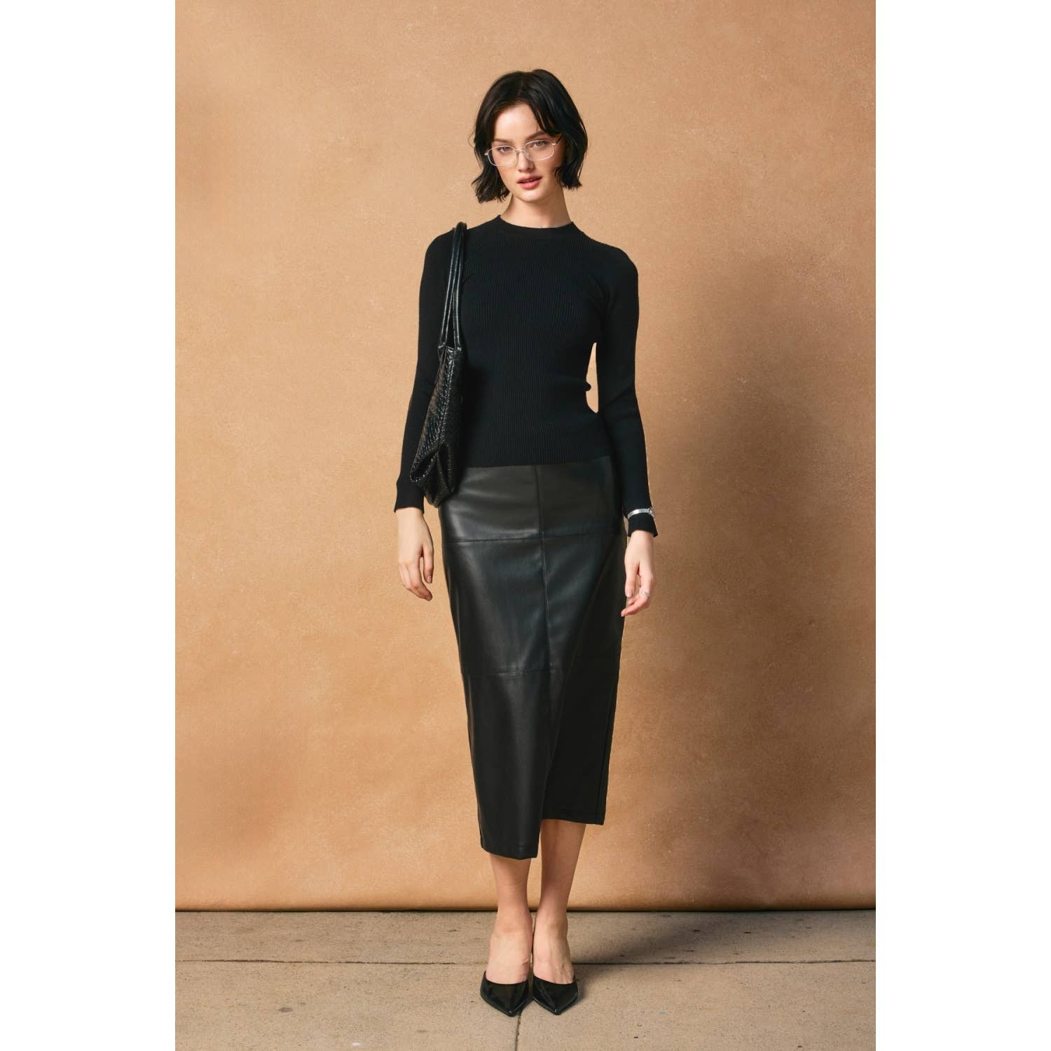 Dress Forum - Wholesale Knit Sweater - Women's - Anything Goes Crew Neck Light Sweater17