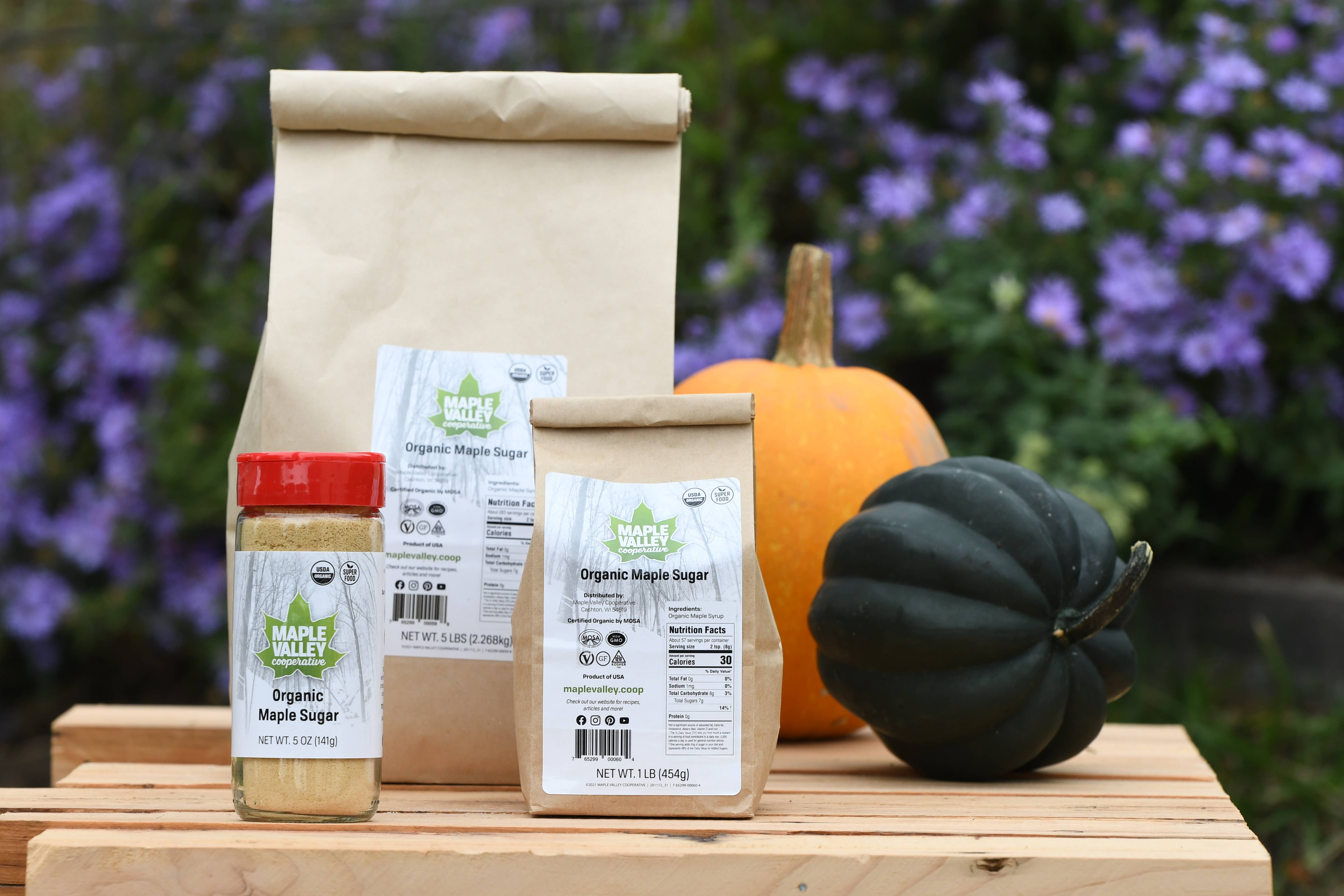 Maple Valley Cooperative - Wholesale Sugar/Sweetener - Maple Sugar Organic 5lb Bulk5