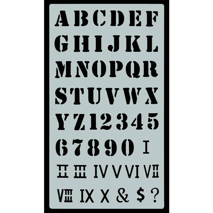 Peter Pauper Press - Wholesale Stencil/Craft Die - Essentials Dotted Journal Stencil Set5