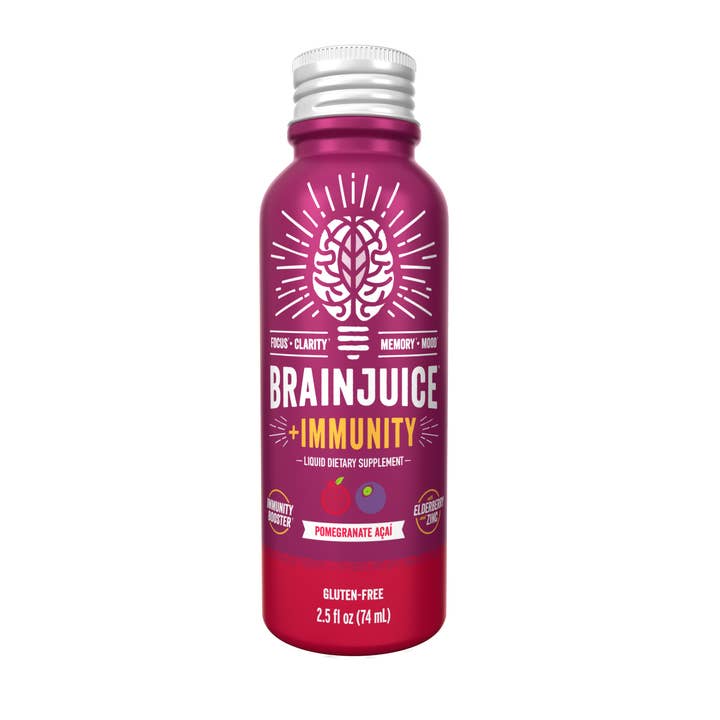BRAINJUICE Immunity Pomegranate Acai 2.5 fl oz RTD | 12-PK for wholesale by BRAINJUICE