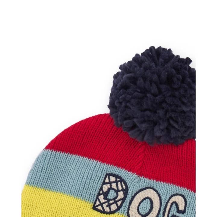 tuc tuc - Wholesale Bonnet - Baby - Multicolored children's hat with pompom and decorative text2