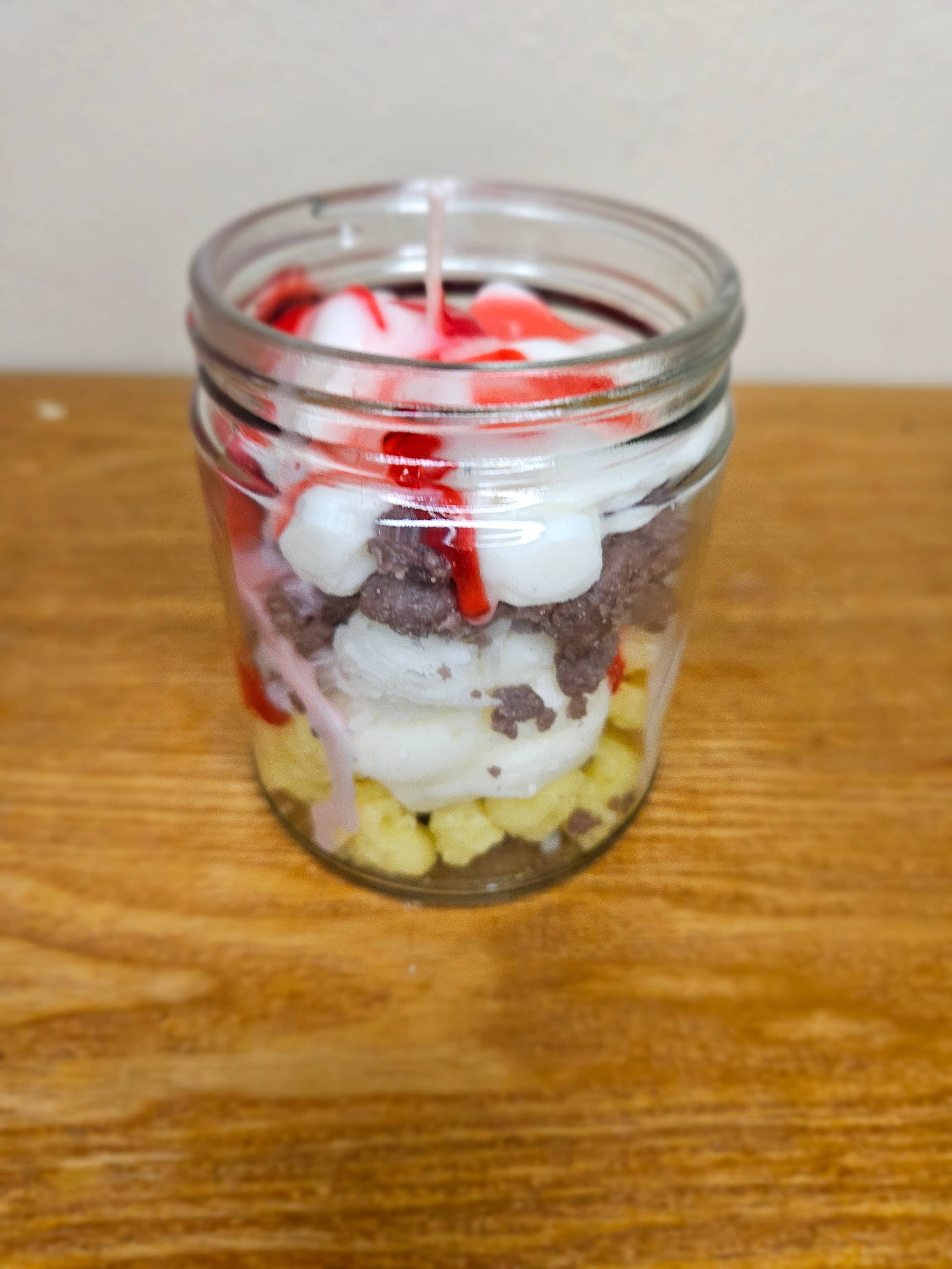 IScape Candle Co. - Wholesale Novelty Candle - Chocolate cherry cheesecake dessert candle3