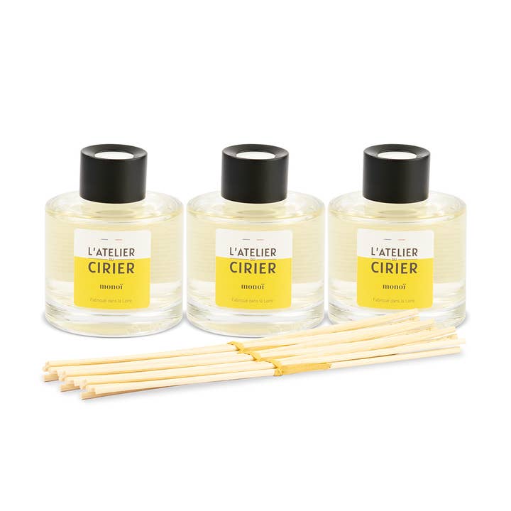 L'atelier du Cirier - Wholesale Reed Diffuser - Rattan monoï fragrance diffuser2