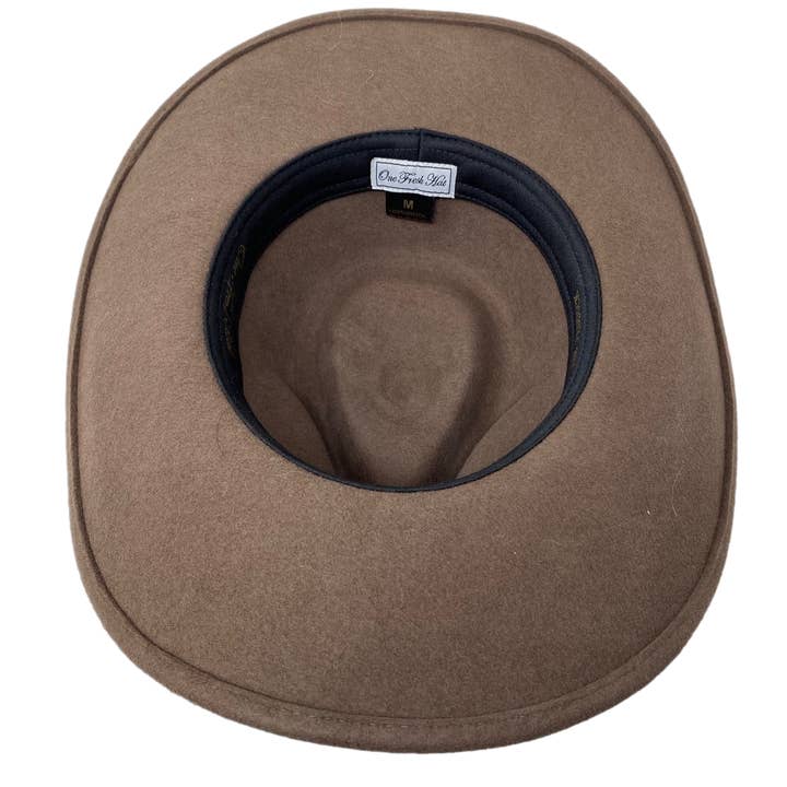 One Fresh Hat - Wholesale Fedora - Unisex - Canter Horsecountry Wool Hat9