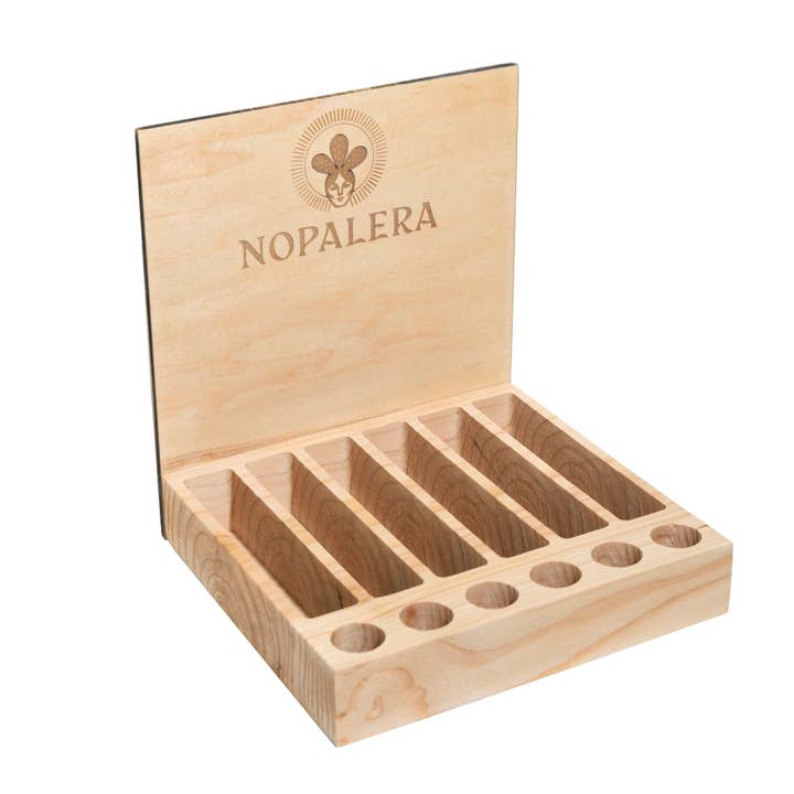 Nopalera - Wholesale Retailer Display - Beauty & Wellness - Wholesale: Travel Perfume Wood Display1