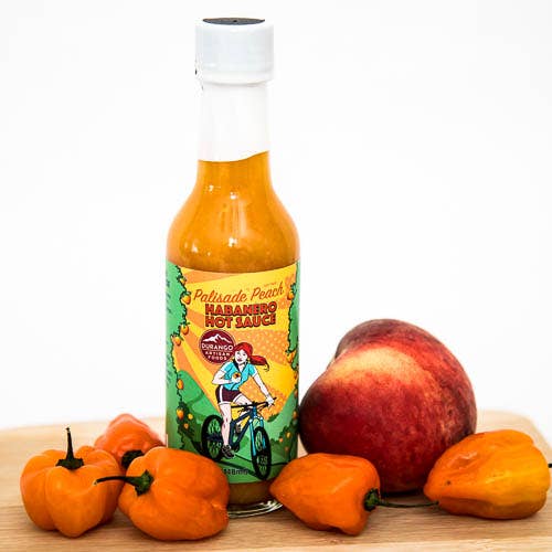 Durango Artisan Foods Peach Habanero Hot Sauce for wholesale by Ohio-South Farm Products LLC