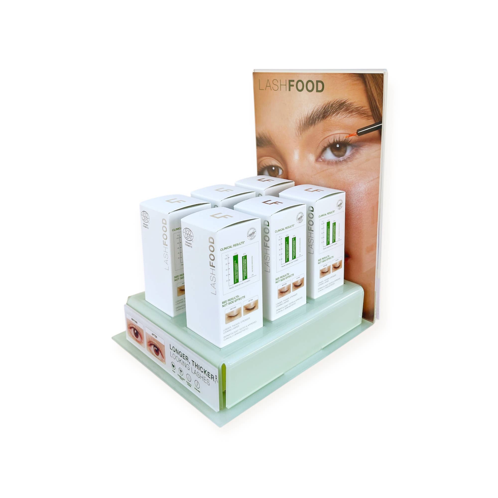 Lashfood - Vente Sérums cils/sourcils - Kit de Vente au Détail LashFood