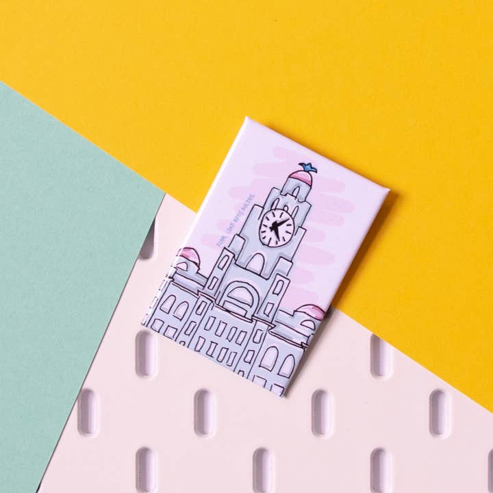 Liver Building, Liverpool Magnet for wholesale by Moo & Snip