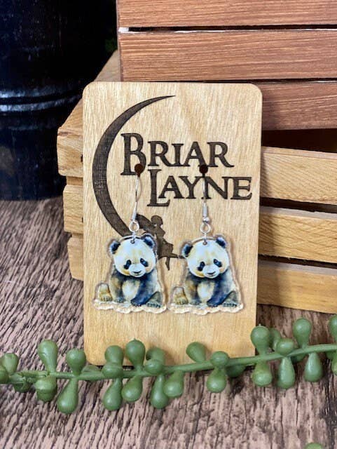 Briar layne - Wholesale Dangle Earrings - Panda Earrings - Chinese and Japanese Animal Jewelry2