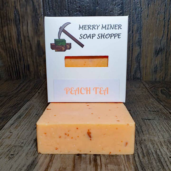 Peach Tea for wholesale by Merry Miner Soap Shoppe LLC