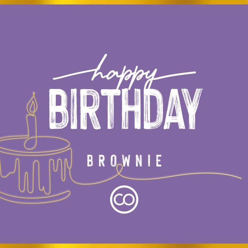 COSTOLUTO - Wholesale Brownie - Happy BIRTHDAY / Brownie / 140g / PU 31