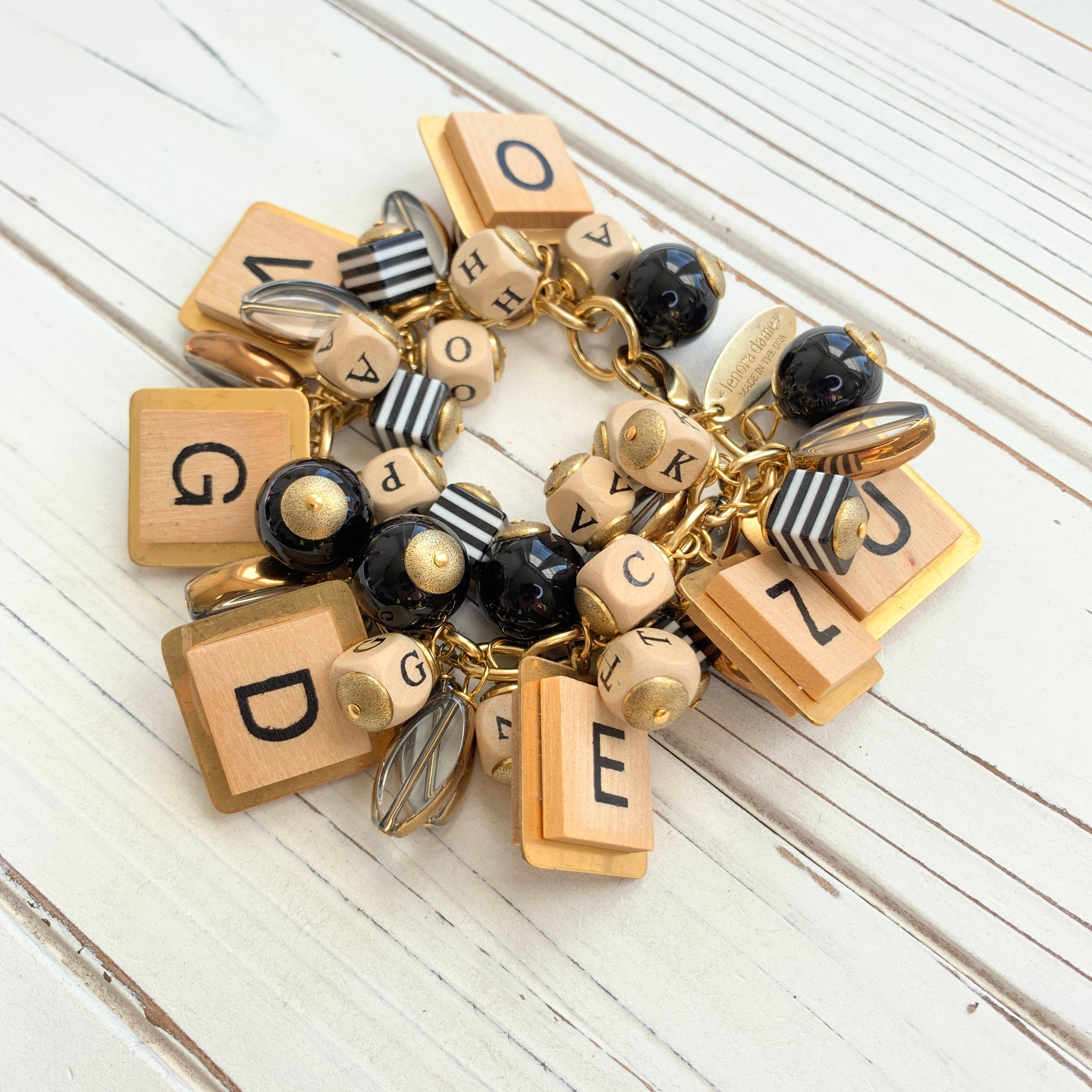 Lenora Dame - Wholesale Charm/Dangle Bracelet - Game Night Charm Bracelet1