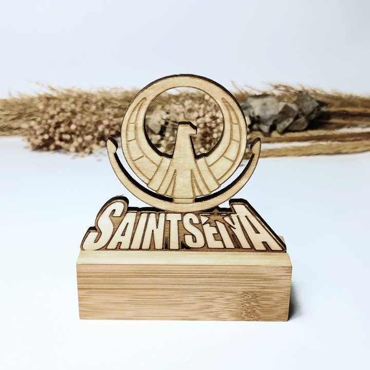 Studio Rima - Wholesale Decorative Figurine - Saint Seiya Wooden Statuette - Geek Trophy Home Decor