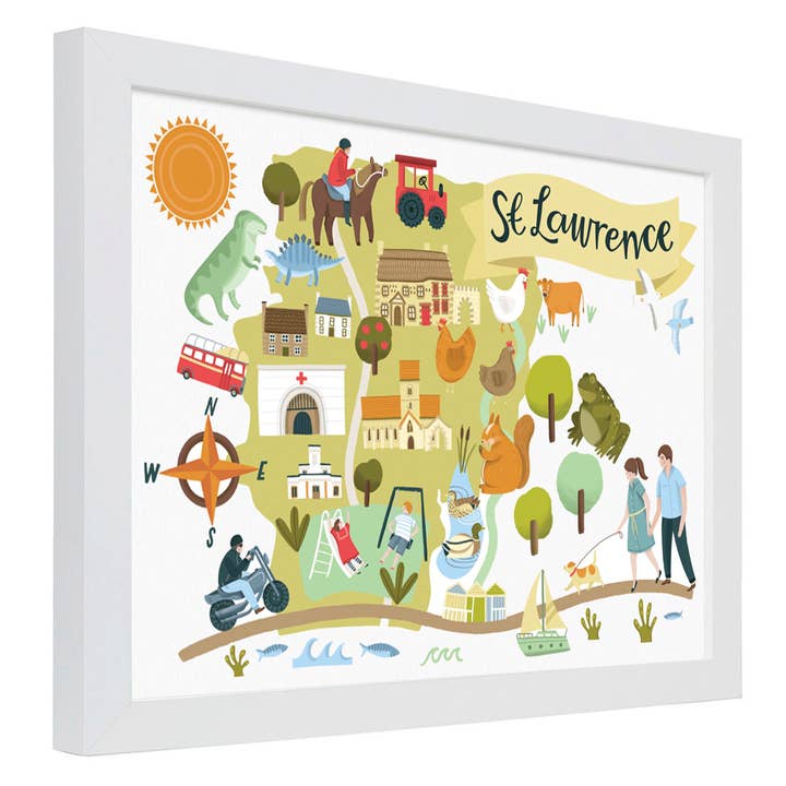 Lauren Radley – wholesale Map – St Lawrence Parish Map1