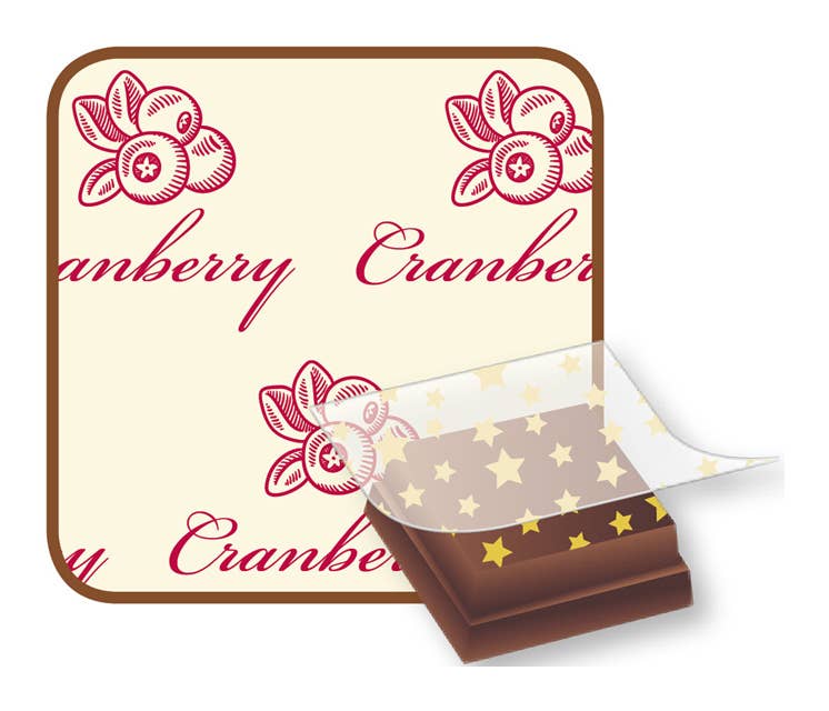 REMOVED BRAND - Wholesale Craft Supplies - Cranberry foil (25 pieces)0