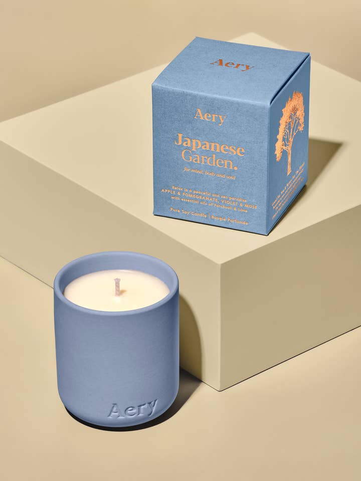 Japanese Garden Mini Candle for wholesale by Aery Living
