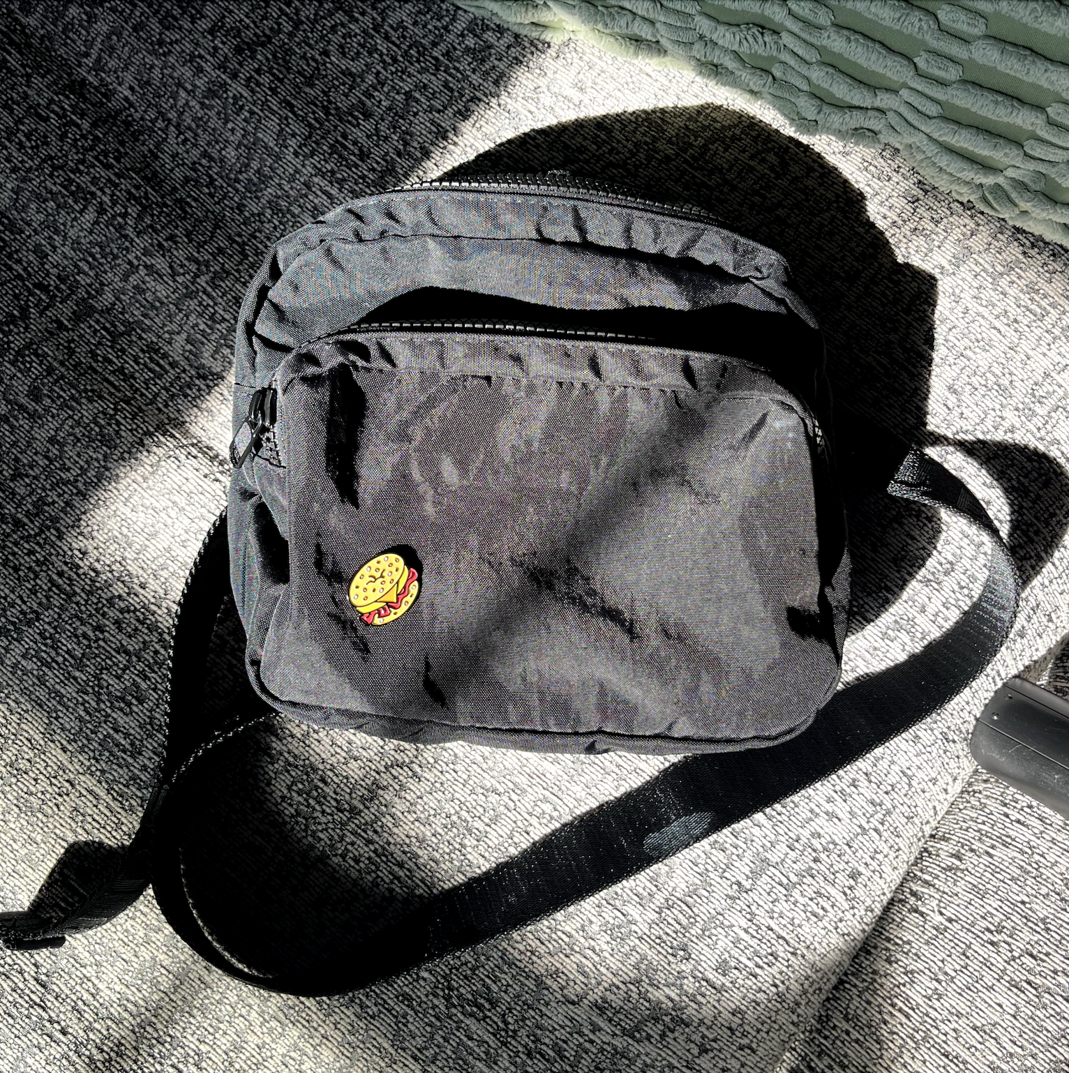 CaraCaraNYC - Wholesale Lapel Pin/Button - Bacon Egg and Cheese (BEC) NYC 1" Enamel Pin2