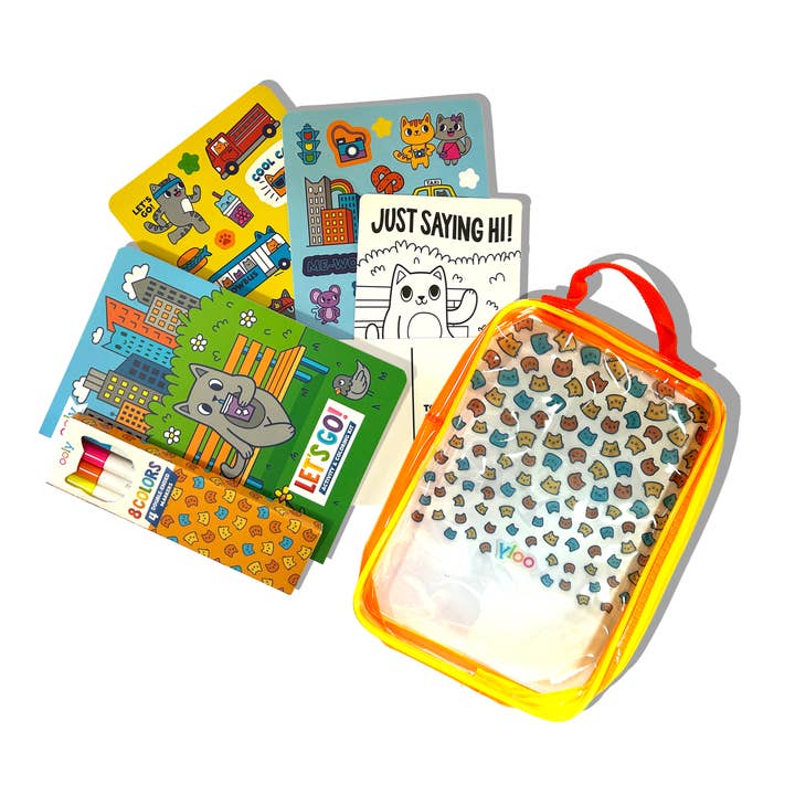OOLY - Wholesale Coloring & Activity Book - Kids & Baby - Let's Go!: Activity & Coloring Kit - Kitty In The City3