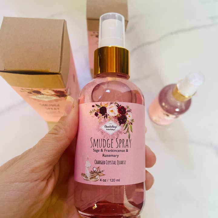 CharlieHaze - Venta al por mayor Sprays de aromas - ¡Botellas rosas de cuarzo cristalino con infusión de aerosol para manchas ahora!13