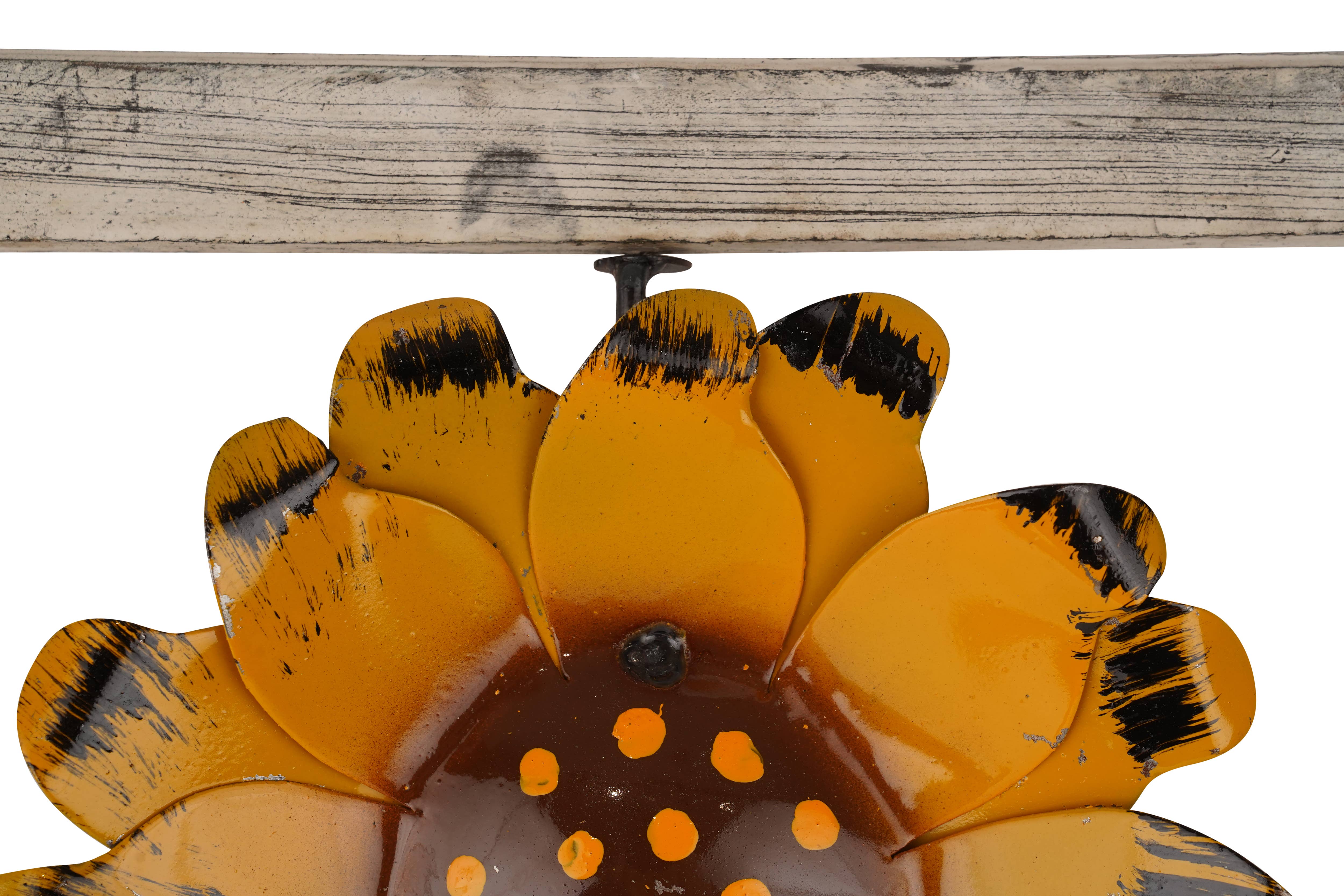 My Amigos Imports - Wholesale Wall Accent - Sunflower Framed Farmhouse Window-Wall Decor-15x27 inch-SALE2