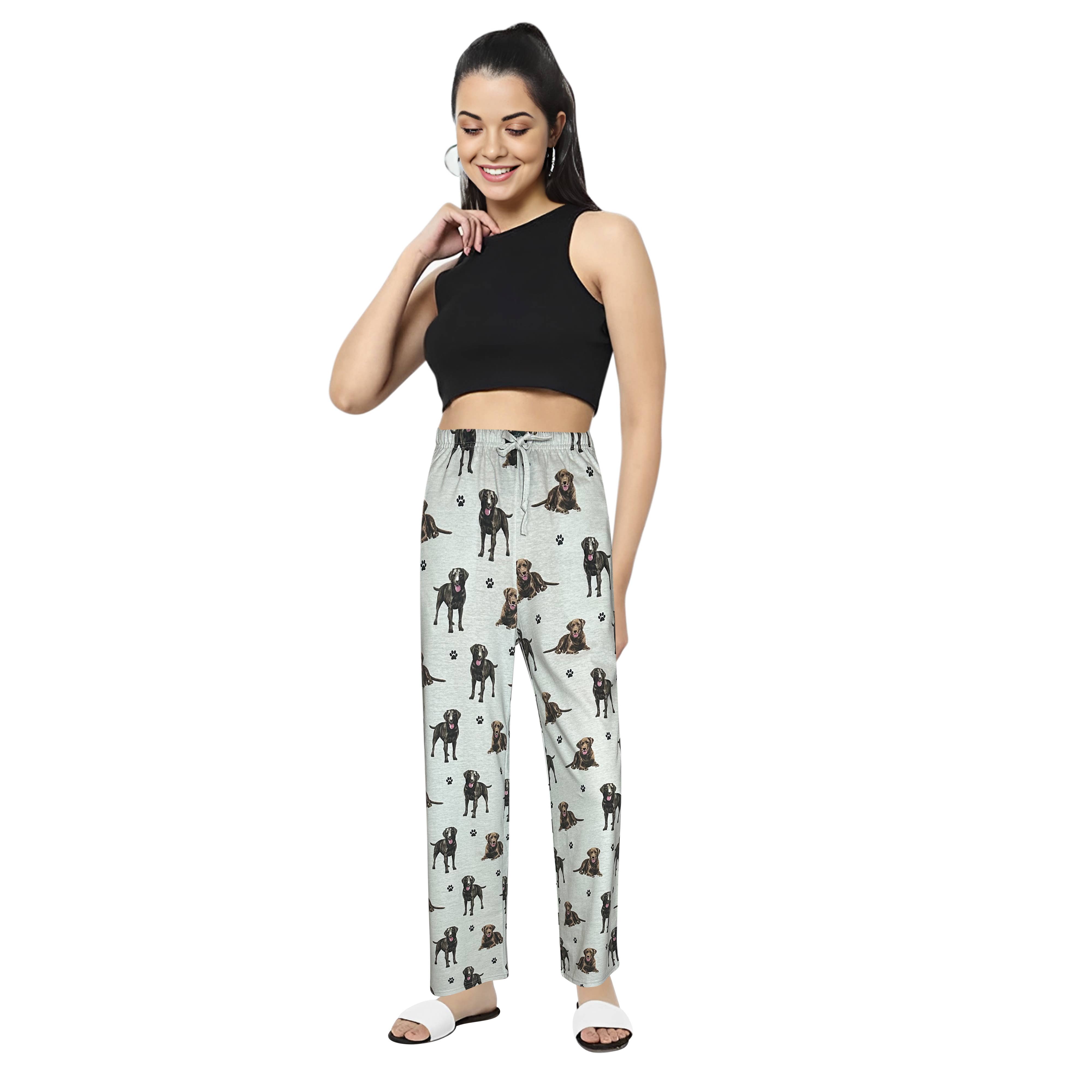 E&S Pets - Wholesale Sleepwear Bottom - Women's - Labrador Chocolate Pajama Bottoms - Pet Lover Pajama Pants2