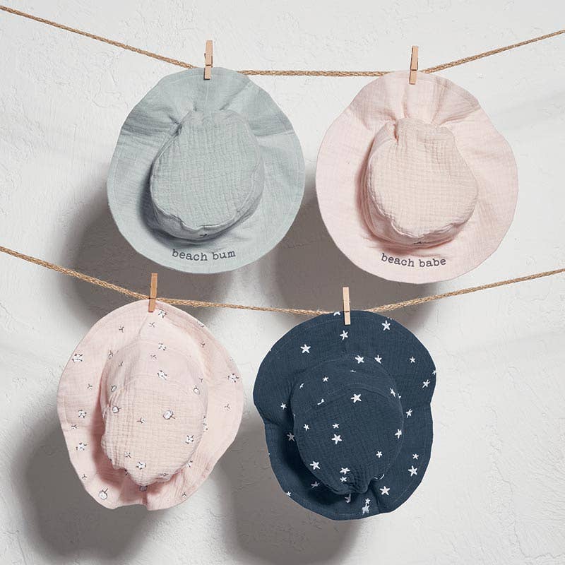 Stephan Baby by Creative Brands - Wholesale Newborn/Knit Hat - Baby - Bucket Hat - Beach Babe - 6-12 mo2