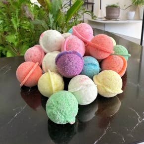 Kids Mini Bath Ball for wholesale by Beautifully Scented Manufacturing Inc