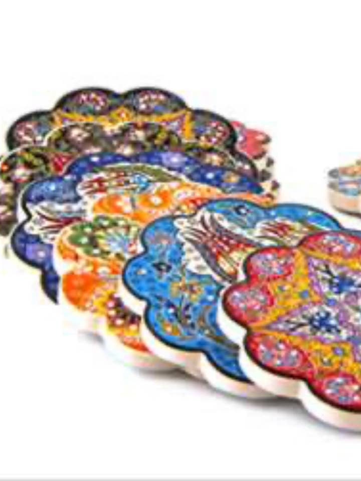 Handmade Ceramic Trivet for wholesale by Nai Gifts