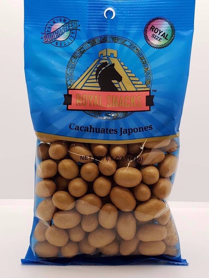 Cacahuates Japones for wholesale by Royal Snacks Inc.