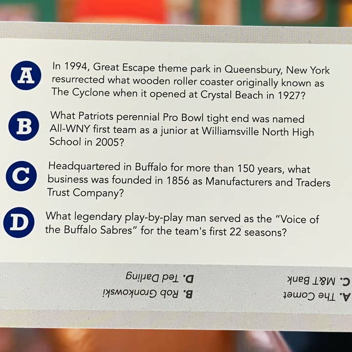 You Gotta Know Games - Wholesale Card Game - You Gotta Know Buffalo Hometown - Trivia Game (6)3