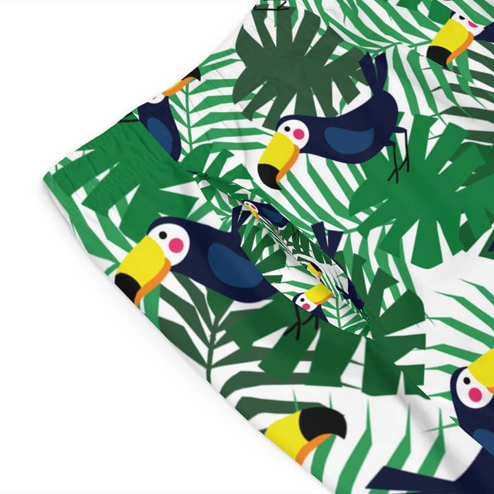 Automatically matched to design color Men's Board Shorts (AOP) for wholesale on Faire2