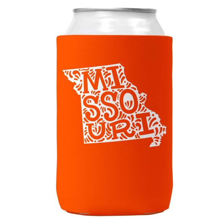 Missouri Can Coozie Cooler for 12oz Cans | State Koozie for wholesale by Wi-Wear