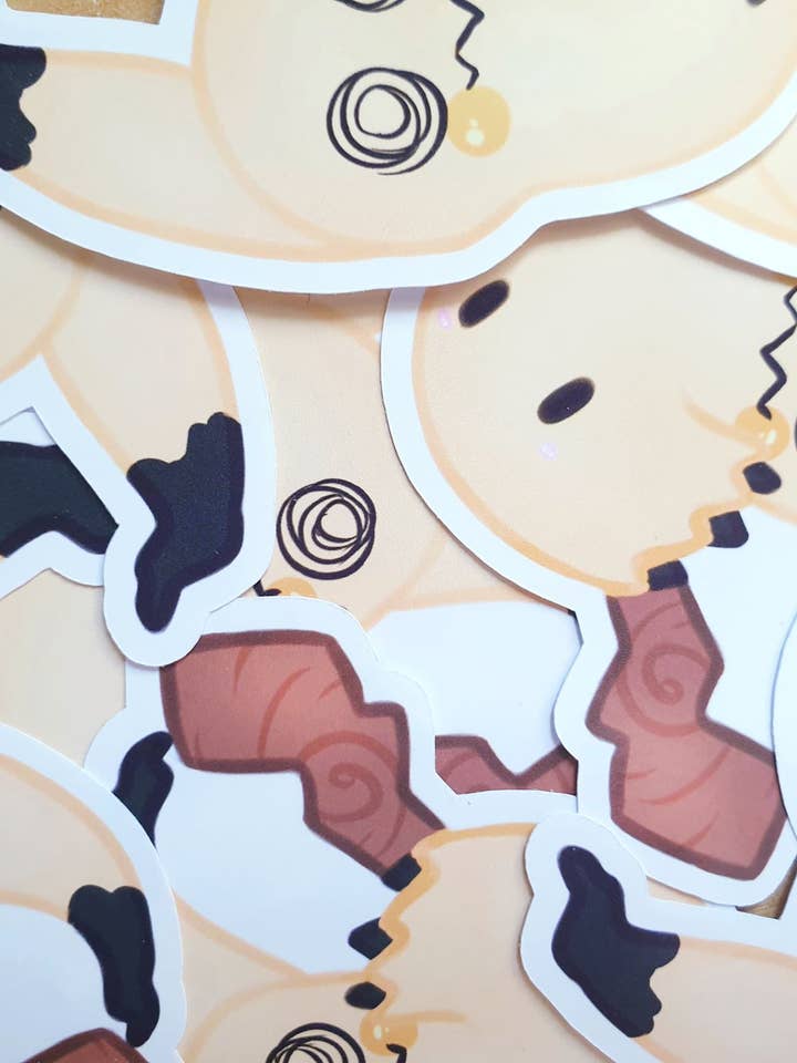 Autocollant Mimikyu pour la vente par Ellesdoodlebox